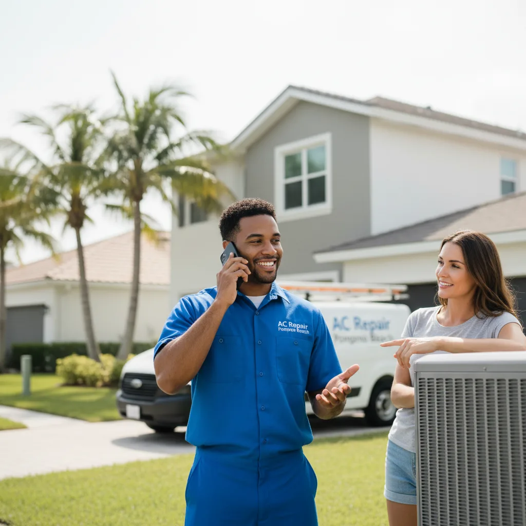 AC Repair Pompano Beach customer support in Miami Shores